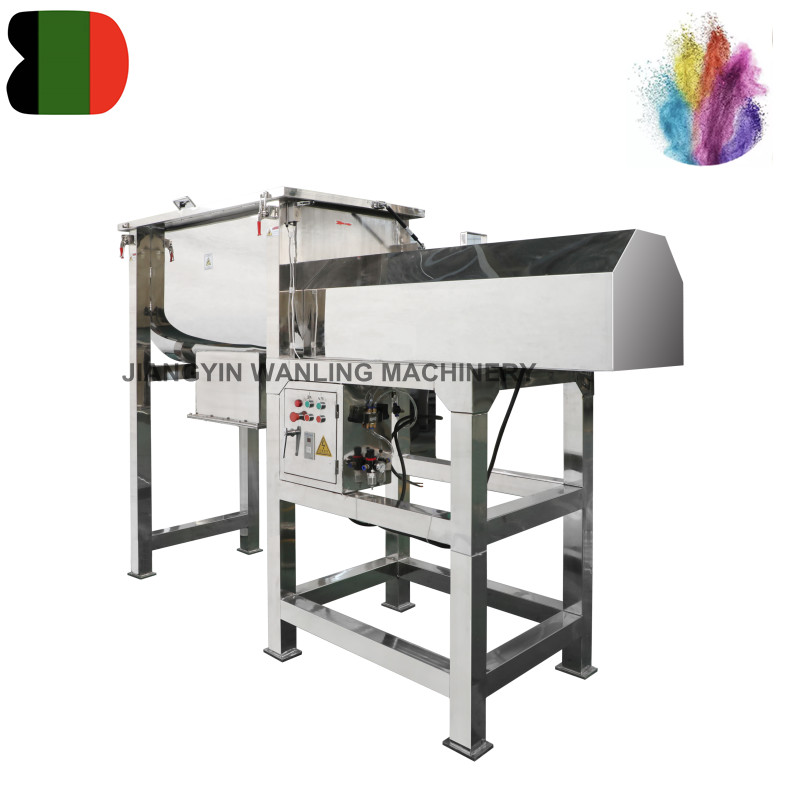 Những yếu tố nào ảnh hưởng đến thời gian trộn, tốc độ và tính đồng nhất trong máy trộn ruy băng?