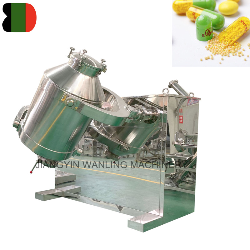 WLS Dược phẩm Máy trộn Trống Trống 3D của WLS